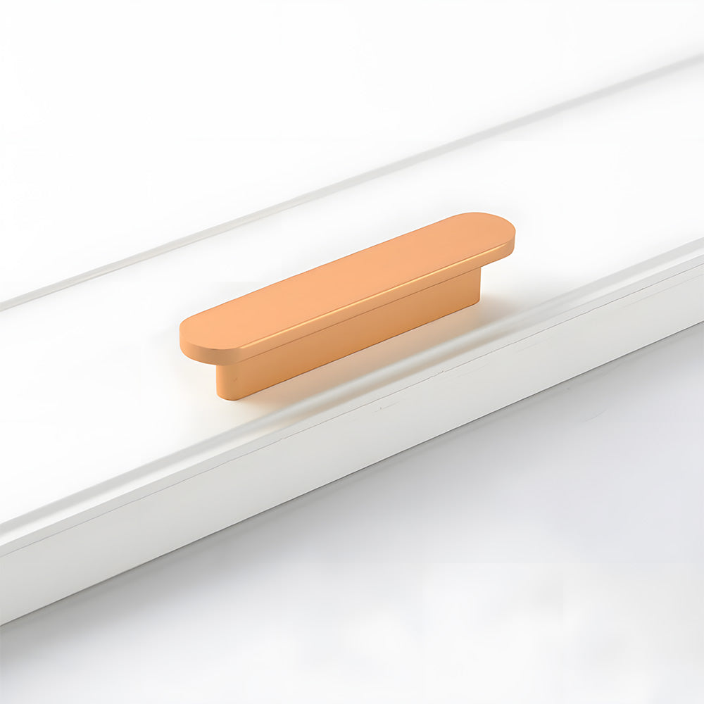 Simple Aluminium Alloy T-Shaped Wardrobe Handles