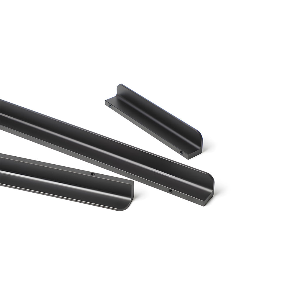Modern Minimalist Cabinet Edge Pulls for Kitchen & Drawers