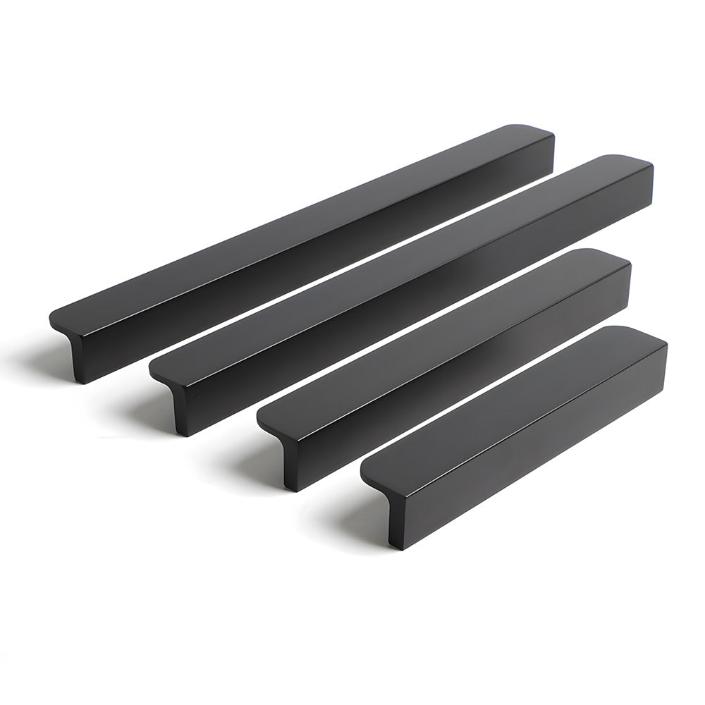 Modern Minimalist Cabinet Edge Pulls for Kitchen & Drawers