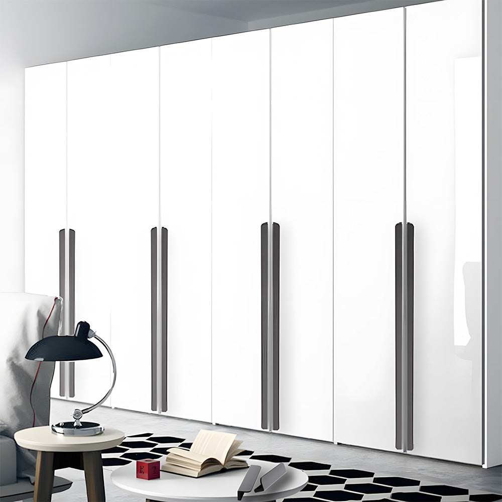 Modern Minimalist Cabinet Edge Pulls for Kitchen & Drawers