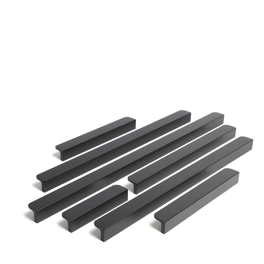 Modern Minimalist Cabinet Edge Pulls for Kitchen & Drawers