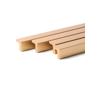 Modern Minimalist Cabinet Edge Pulls for Kitchen & Drawers