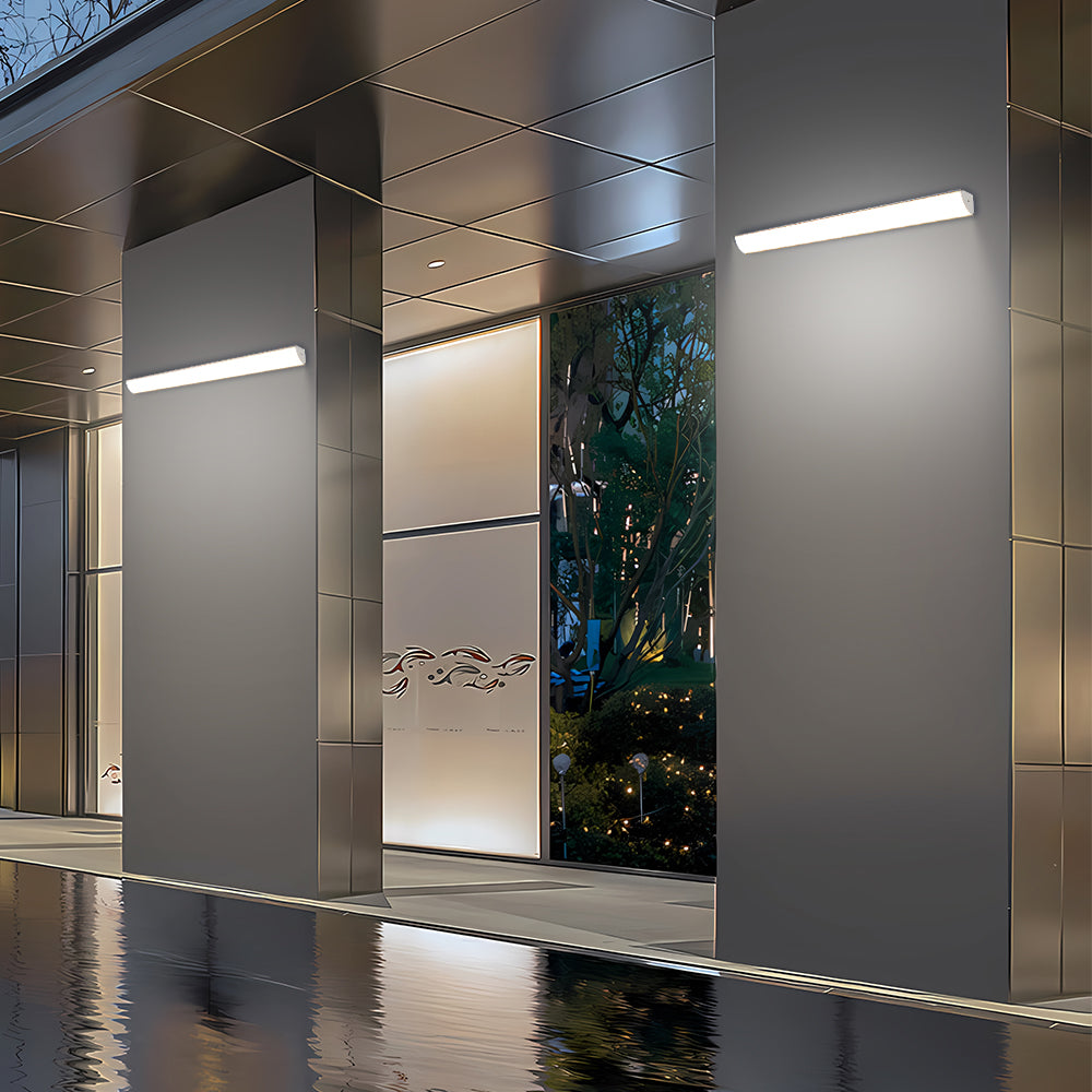 Linear Outdoor Waterproof LED Wall Lamp