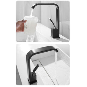 Modern Minimalist Waterfall Mono Basin Mixer Tap