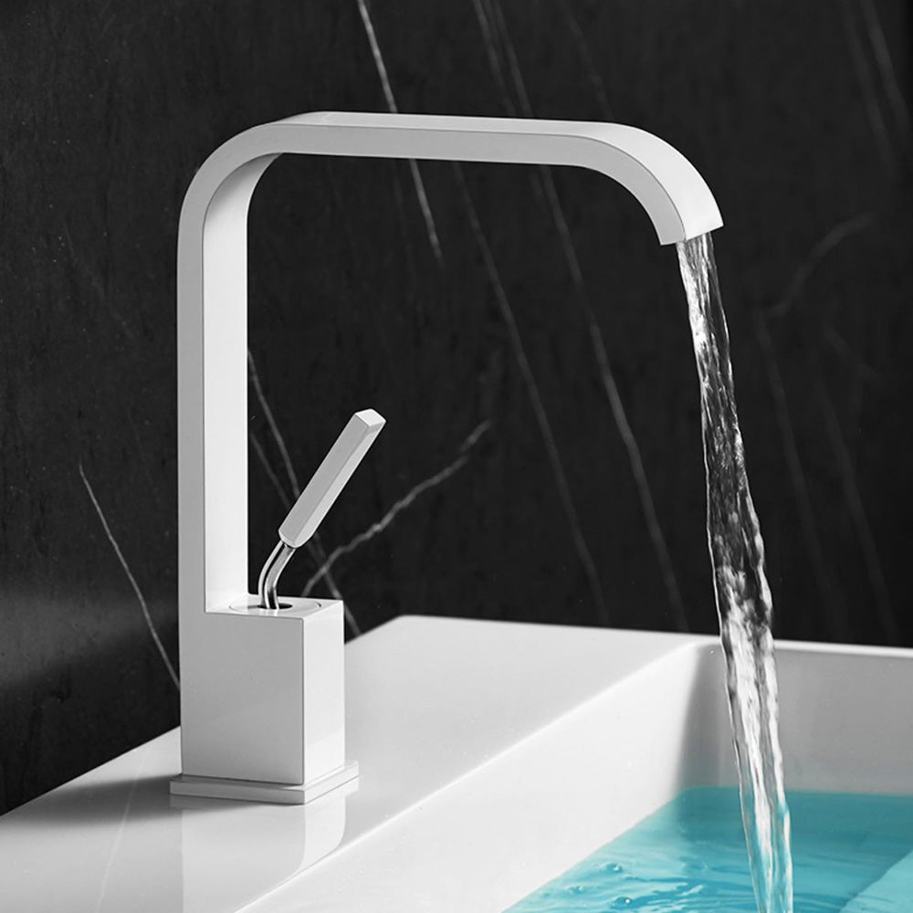 Modern Minimalist Waterfall Mono Basin Mixer Tap
