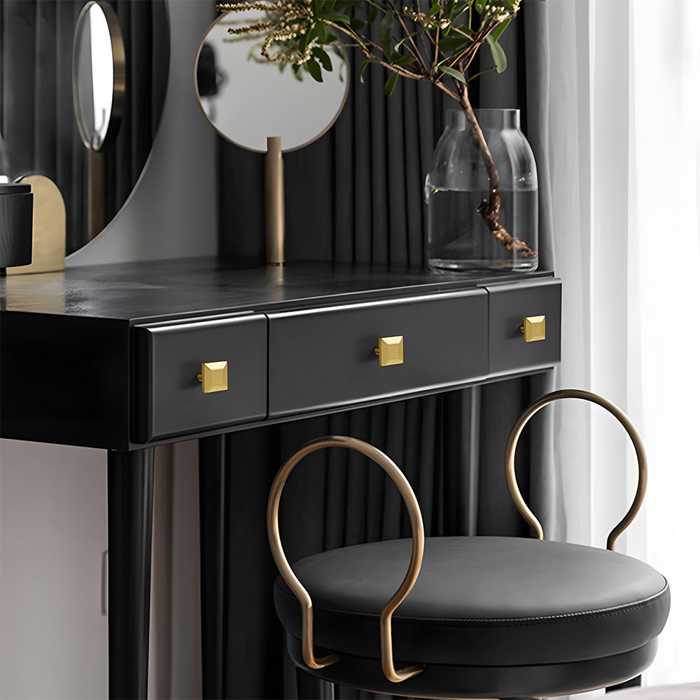 Modern Gold Solid Brass Kitchen Cabinet Handles