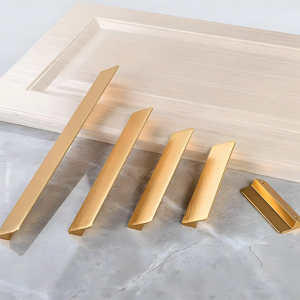 Modern Hidden Dresser Finger Edge Handles