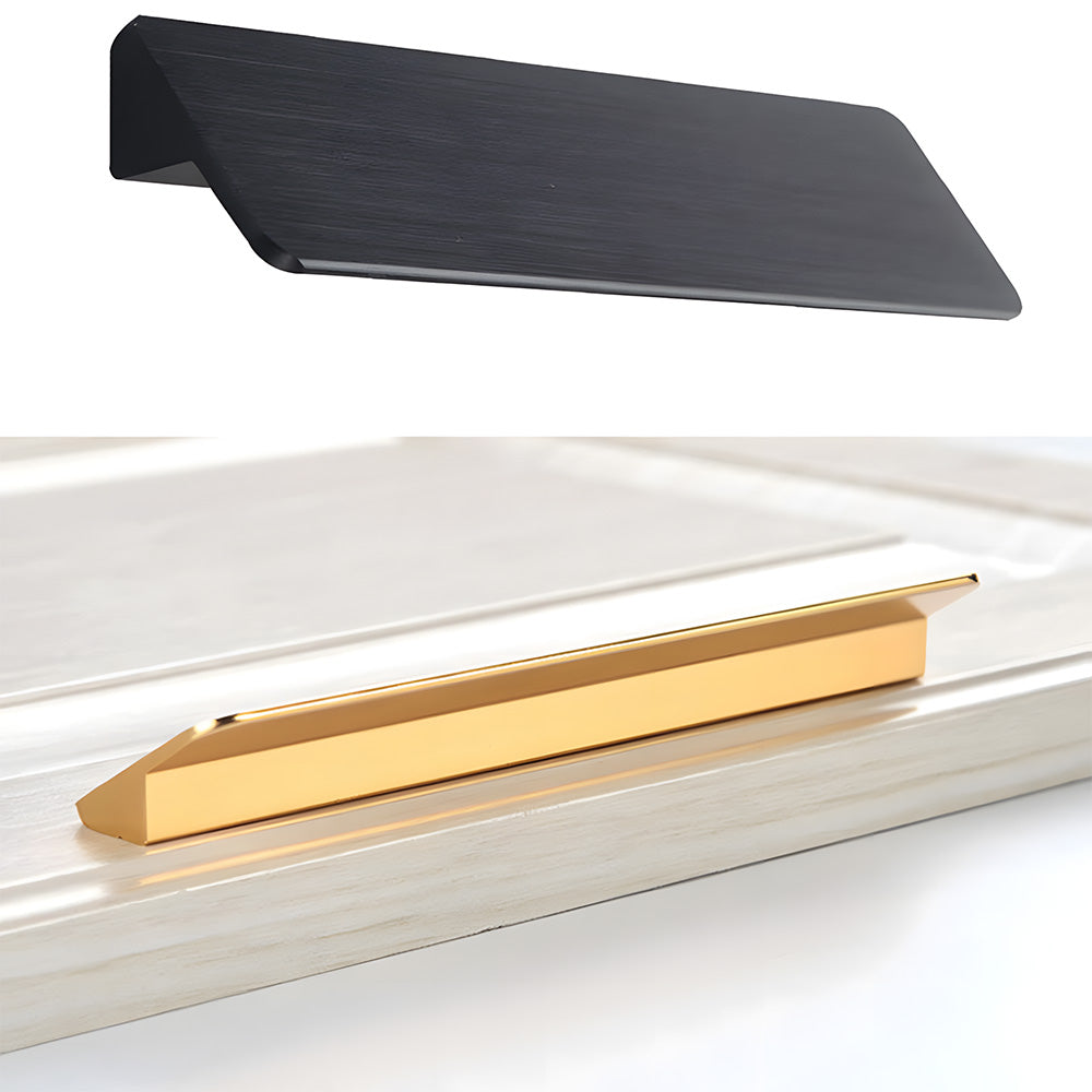 Modern Hidden Dresser Finger Edge Handles