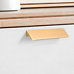 Modern Hidden Dresser Finger Edge Handles