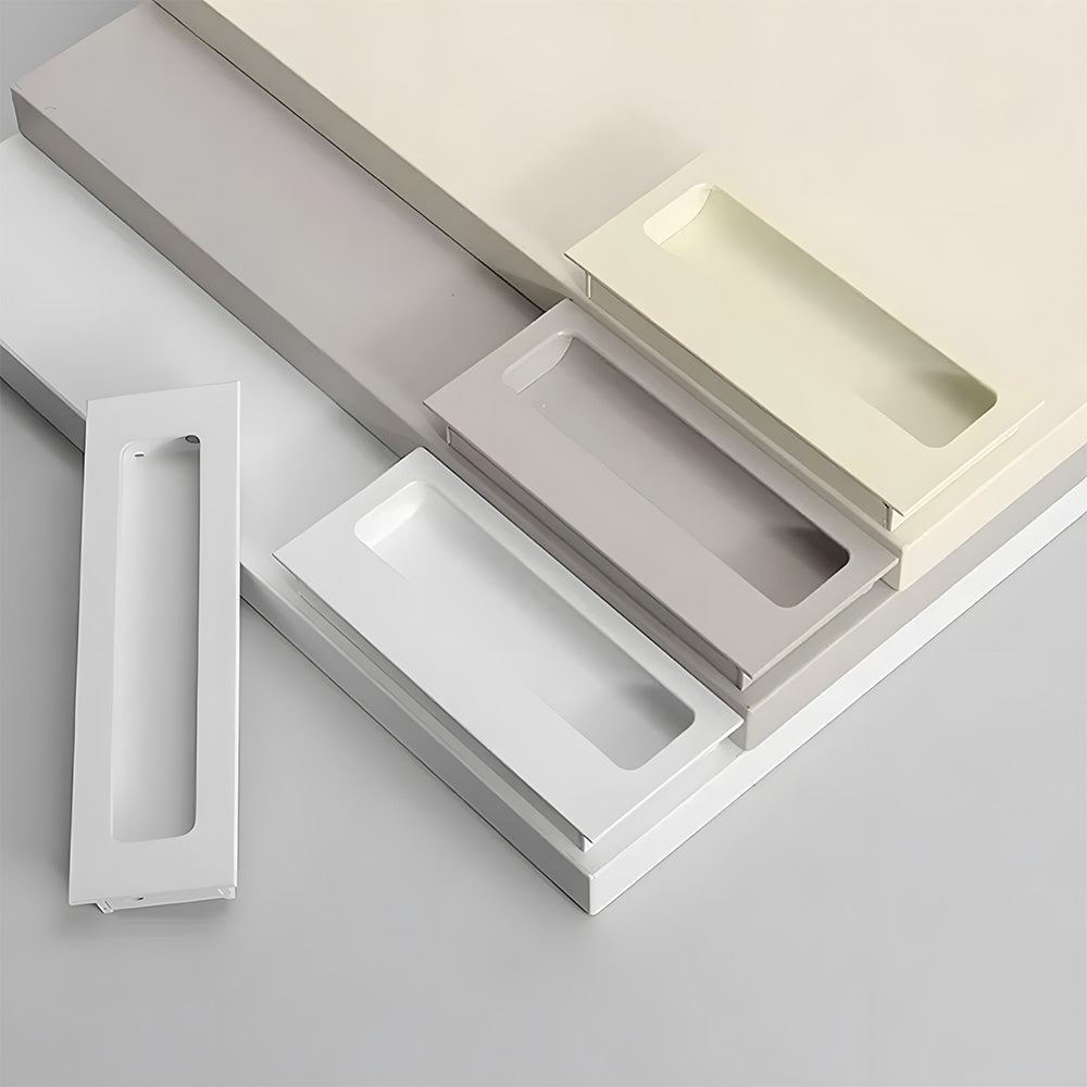 Minimalist Invisible Sliding Door Handles Recessed Flush Finger Pulls