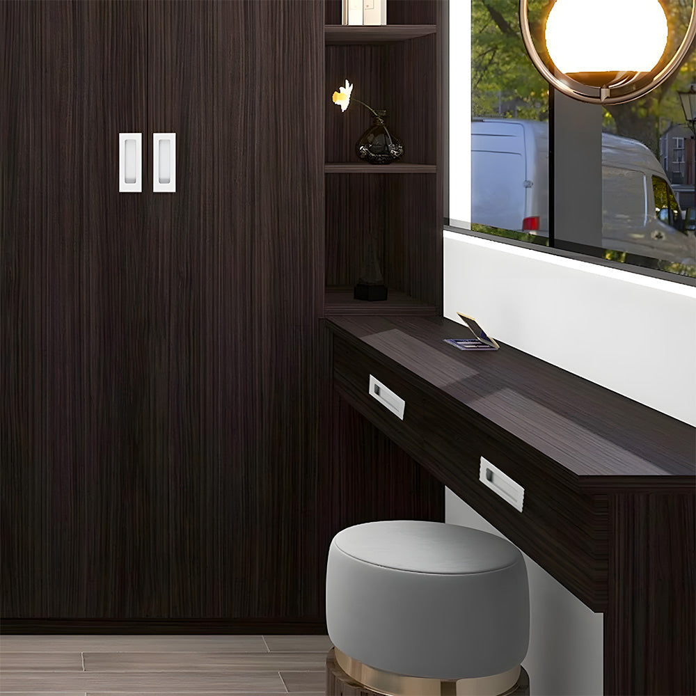 Minimalist Invisible Sliding Door Handles Recessed Flush Finger Pulls