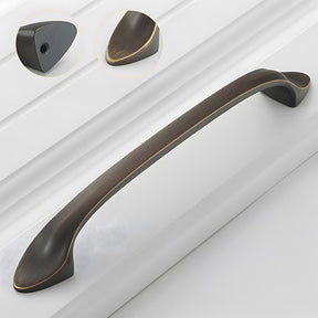 Modern Luxe Solid Copper Kitchen Cabinet Handles