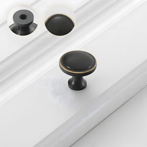 Modern Luxe Solid Copper Kitchen Cabinet Handles