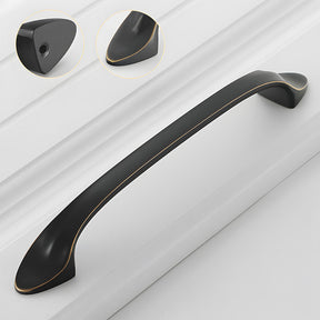 Modern Luxe Solid Copper Kitchen Cabinet Handles