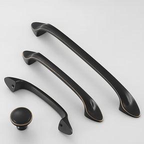 Modern Luxe Solid Copper Kitchen Cabinet Handles