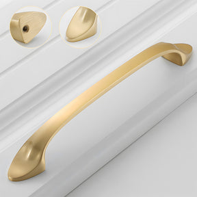 Modern Luxe Solid Copper Kitchen Cabinet Handles
