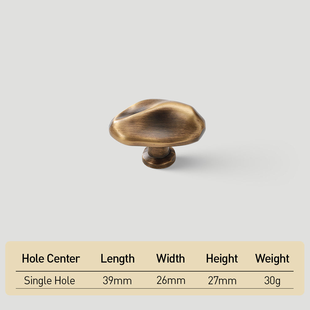 Modern Luxe Irregular Shape Cabinet Closet Knobs