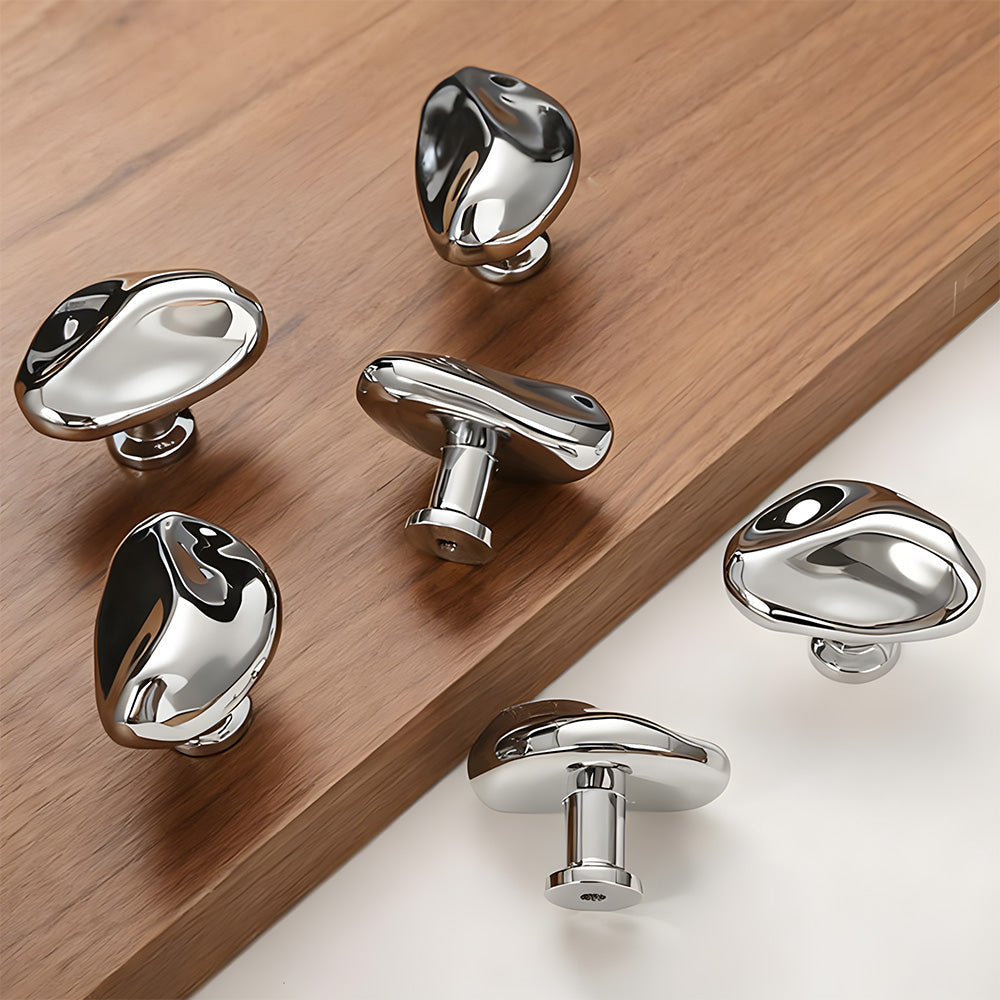 Modern Luxe Irregular Shape Cabinet Closet Knobs