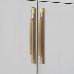 Modern Minimalist Finger Edge Pull Cabinet Handles