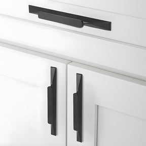 Modern Minimalist Finger Edge Pull Cabinet Handles