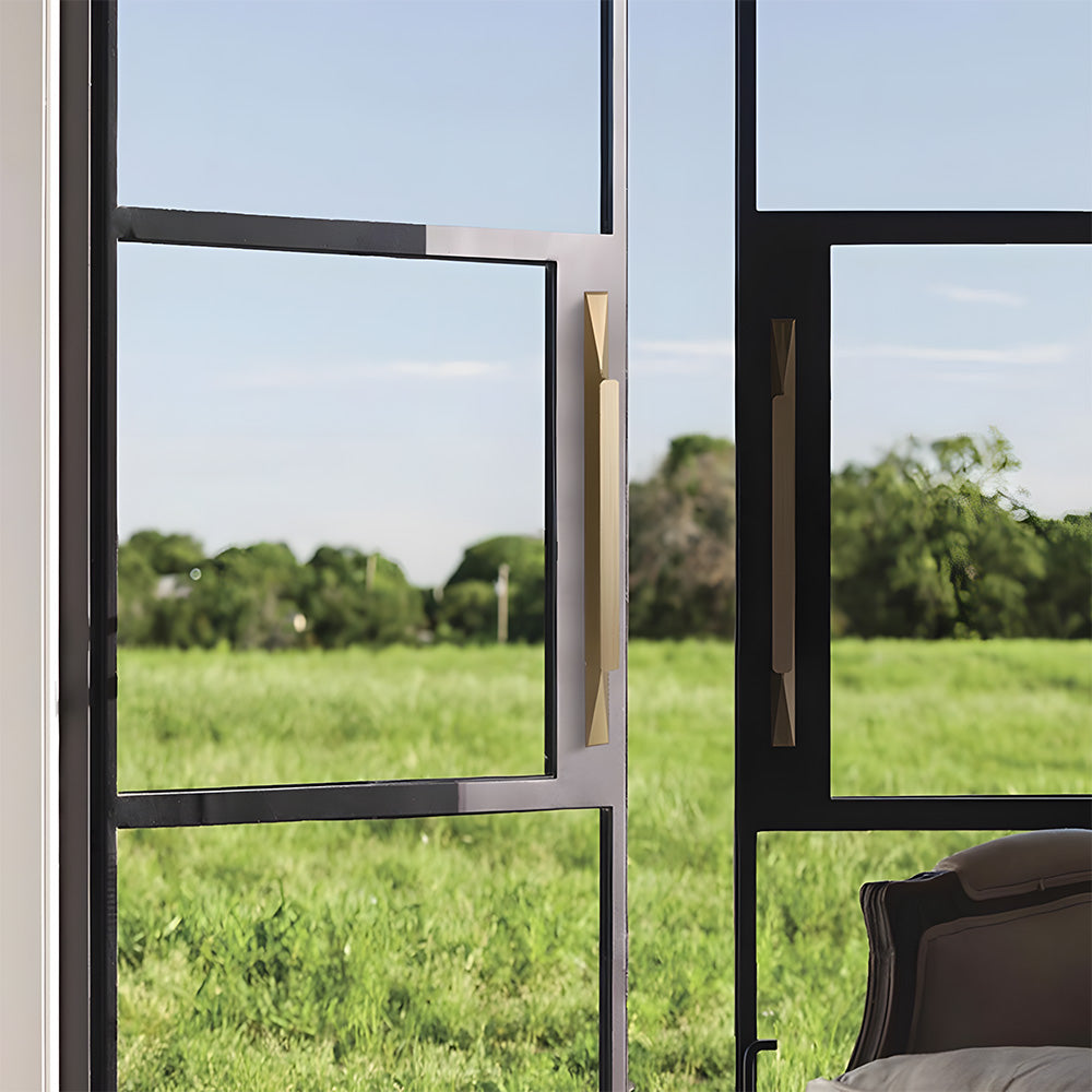 Modern Minimalist Finger Edge Pull Cabinet Handles