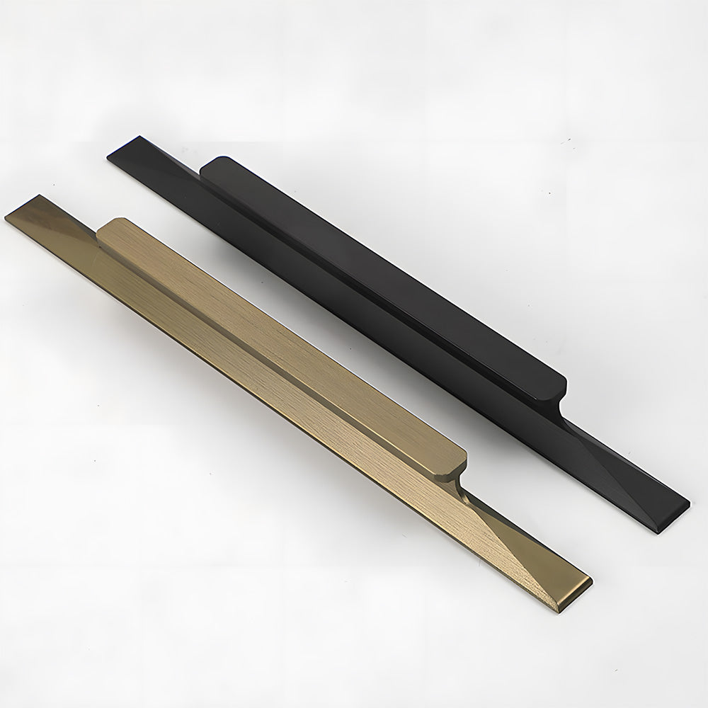 Modern Minimalist Finger Edge Pull Cabinet Handles