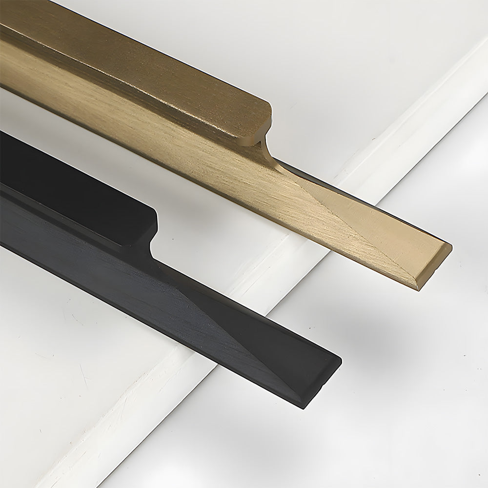 Modern Minimalist Finger Edge Pull Cabinet Handles