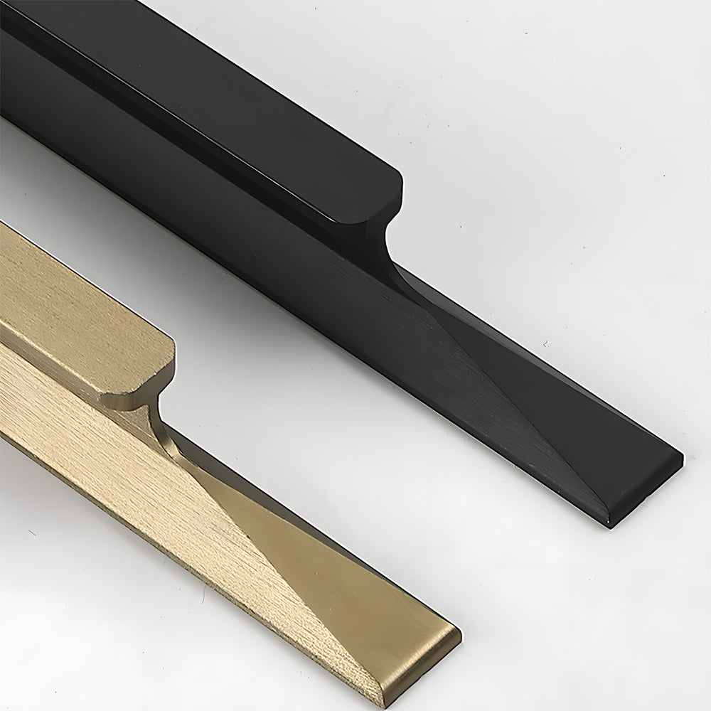 Modern Minimalist Finger Edge Pull Cabinet Handles