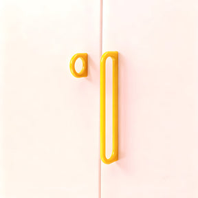 Modern Gloss Oval D-Bar Cabinet Handles