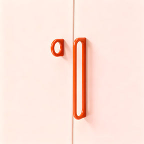 Modern Gloss Oval D-Bar Cabinet Handles