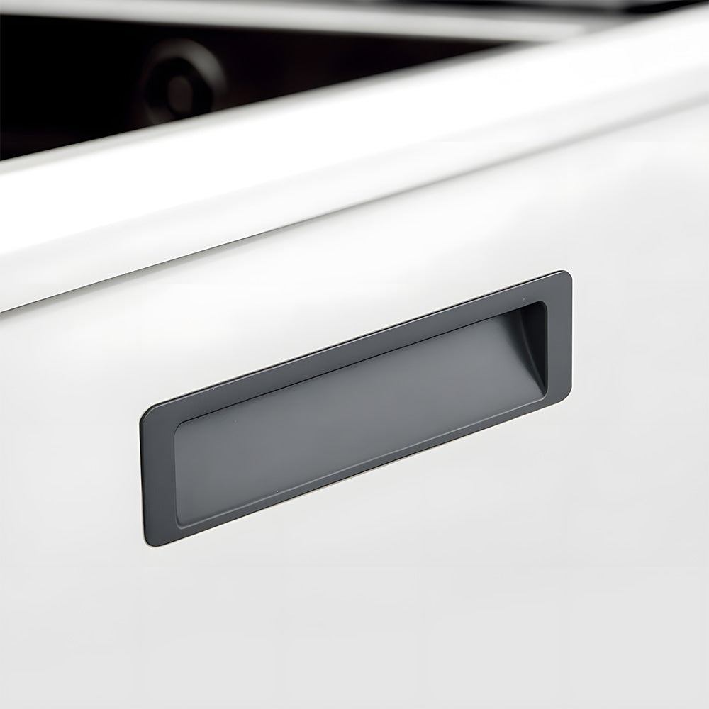 Modern Recessed Flush Pull Handles for Sliding Wardrobe & Cabinet Doors