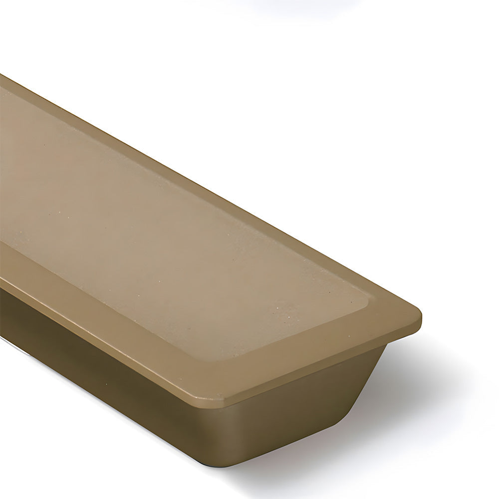 Modern Recessed Flush Pull Handles for Sliding Wardrobe & Cabinet Doors