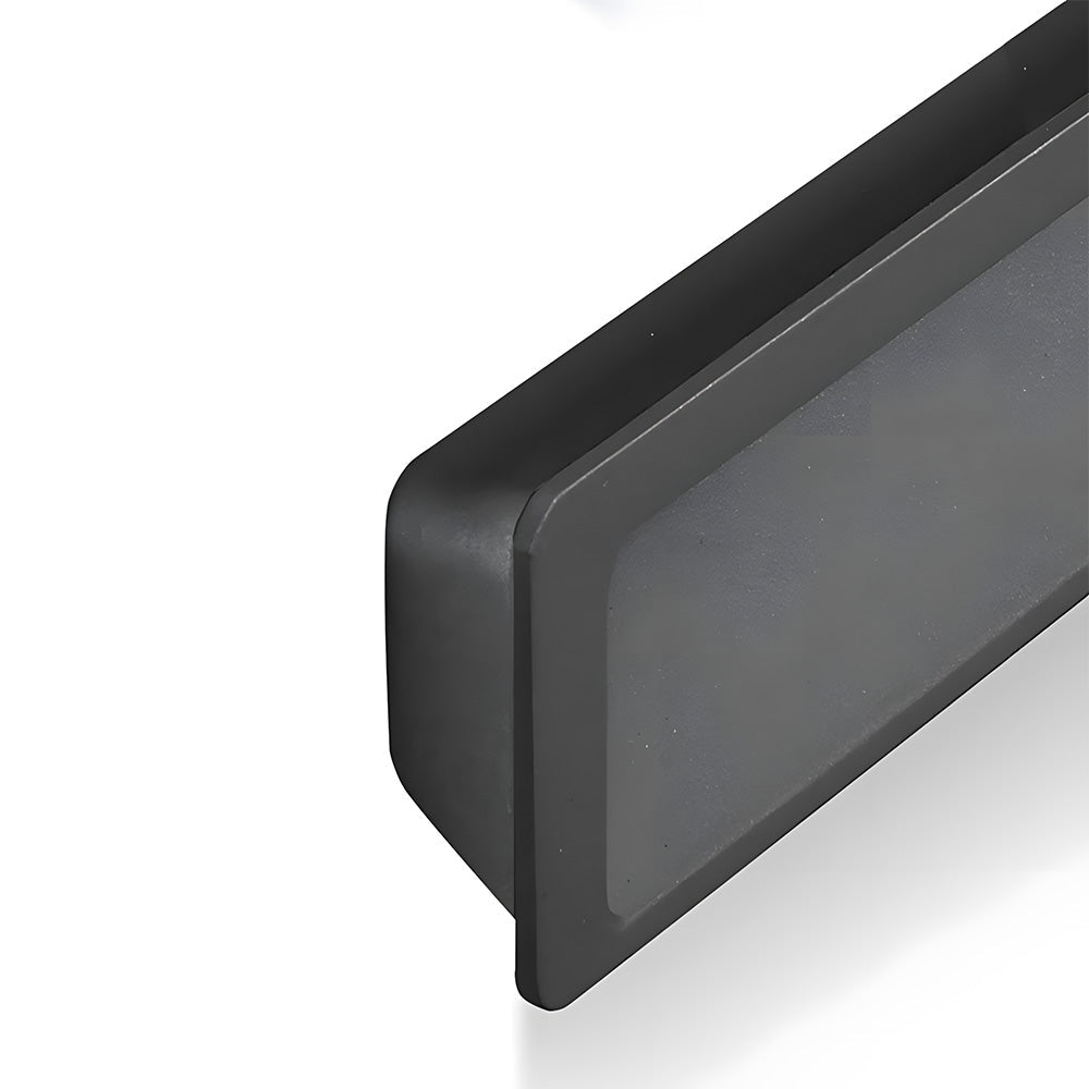 Modern Recessed Flush Pull Handles for Sliding Wardrobe & Cabinet Doors