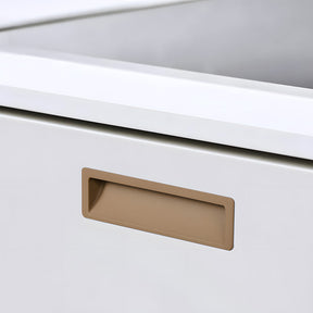 Modern Recessed Flush Pull Handles for Sliding Wardrobe & Cabinet Doors