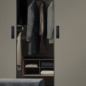 Modern Recessed Flush Pull Handles for Sliding Wardrobe & Cabinet Doors