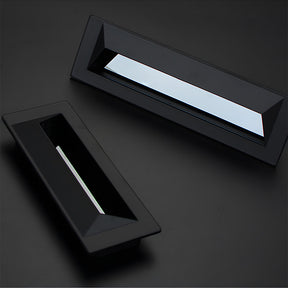 Modern Rectangular Recessed Drawer Pulls