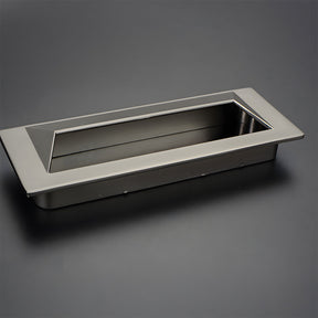 Modern Rectangular Recessed Drawer Pulls