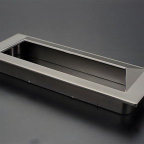 Modern Rectangular Recessed Drawer Pulls