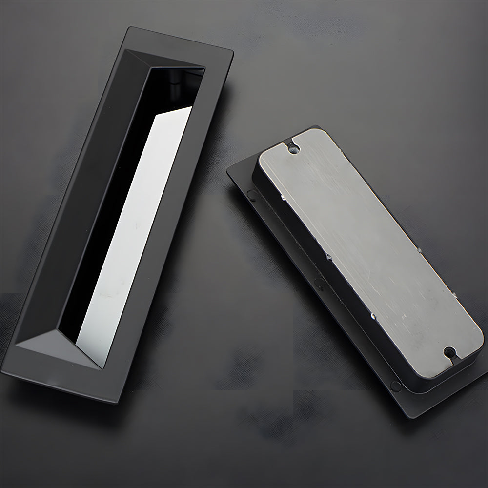 Modern Rectangular Recessed Drawer Pulls