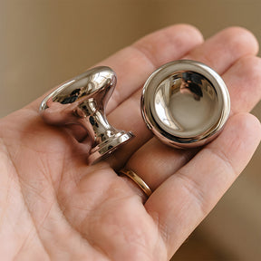 Mid-Century Round & Square Concave Cabinet Knobs