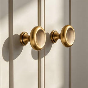 Mid-Century Round & Square Concave Cabinet Knobs
