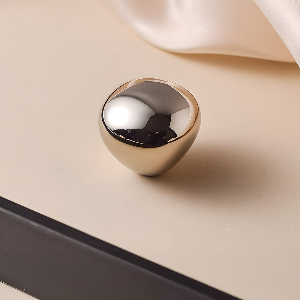 Organic Pebble Cabinet Knobs & Sculptural Cupboard Handles