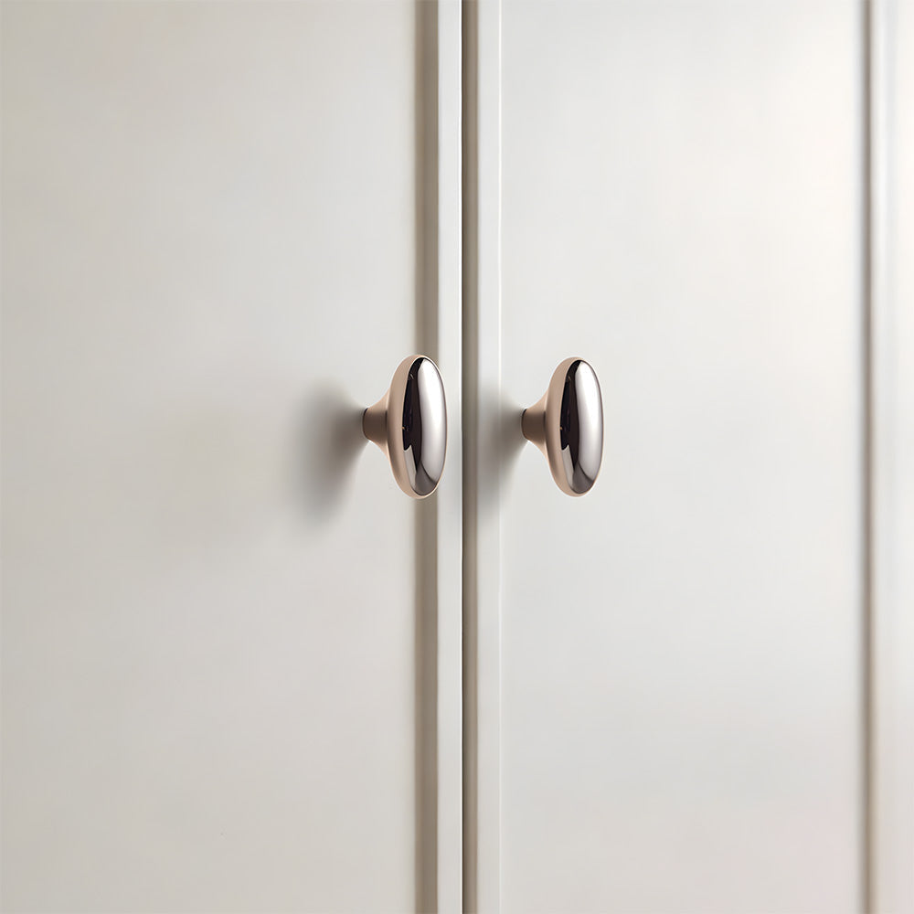 Organic Pebble Cabinet Knobs & Sculptural Cupboard Handles