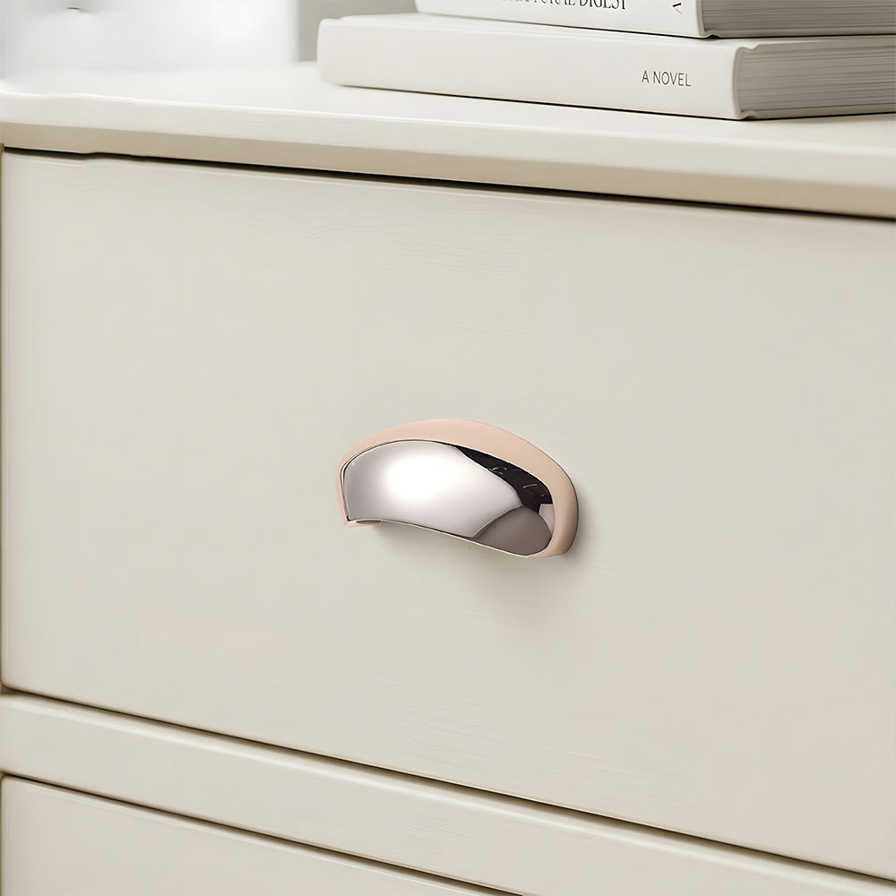 Organic Pebble Cabinet Knobs & Sculptural Cupboard Handles