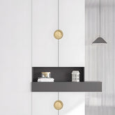 Stylish Semi-circle Embedded Drawer Handles