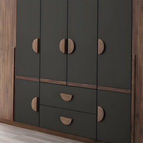 Modern Semi Circle Wood Kitchen Cabinet Handles