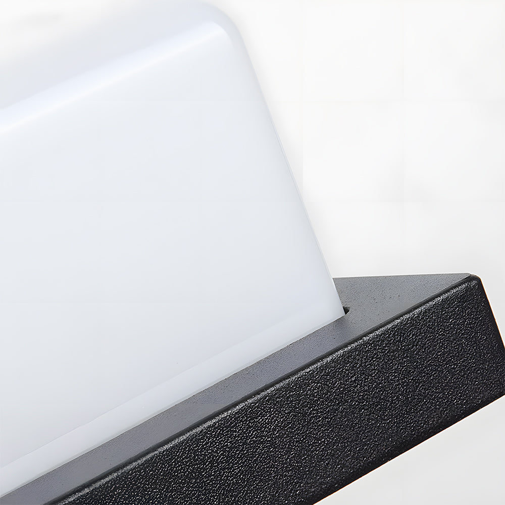 Modern Multi-faceted Light Source LED Outdoor Wall Light