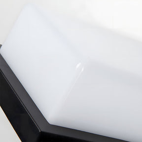 Modern Multi-faceted Light Source LED Outdoor Wall Light