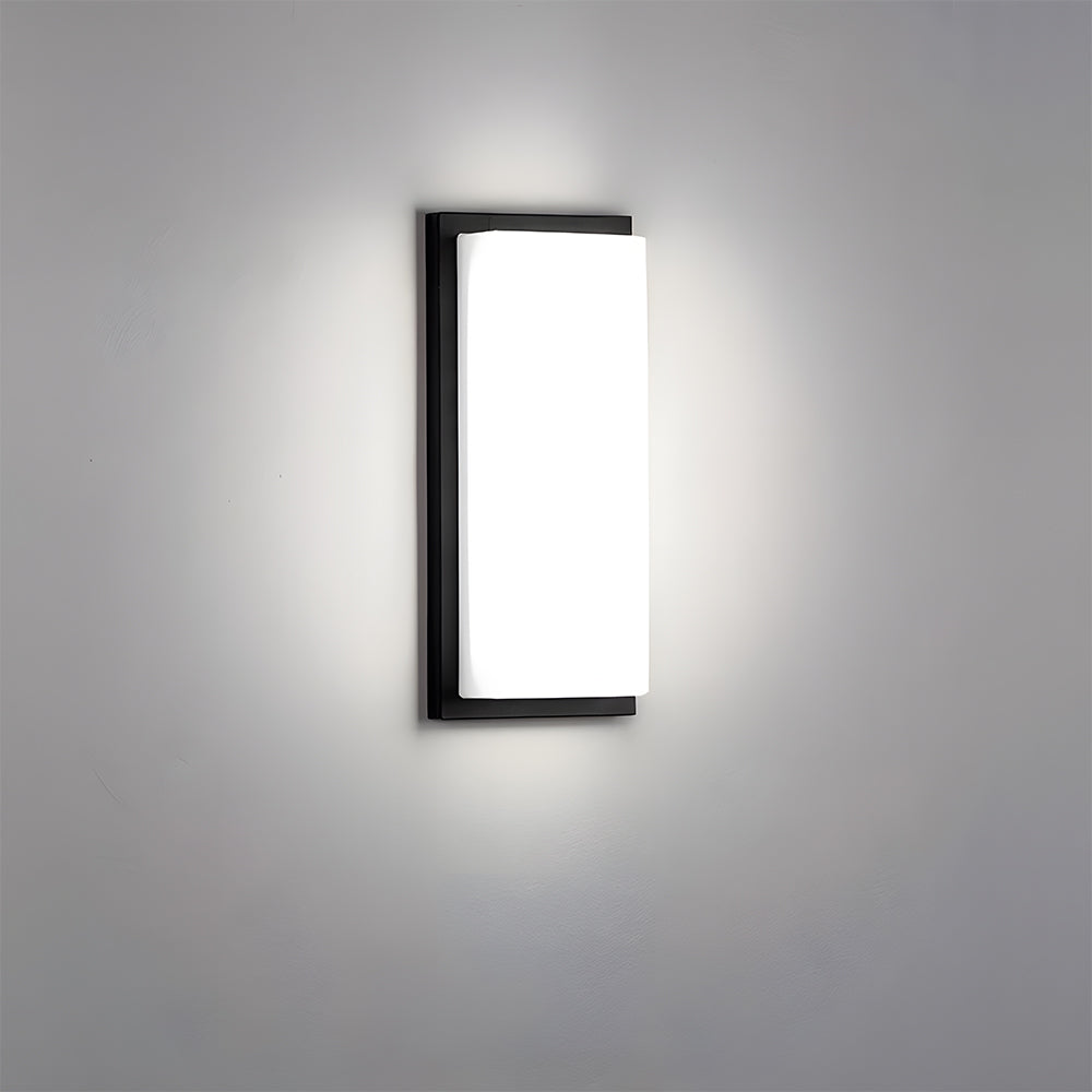 Modern Multi-faceted Light Source LED Outdoor Wall Light