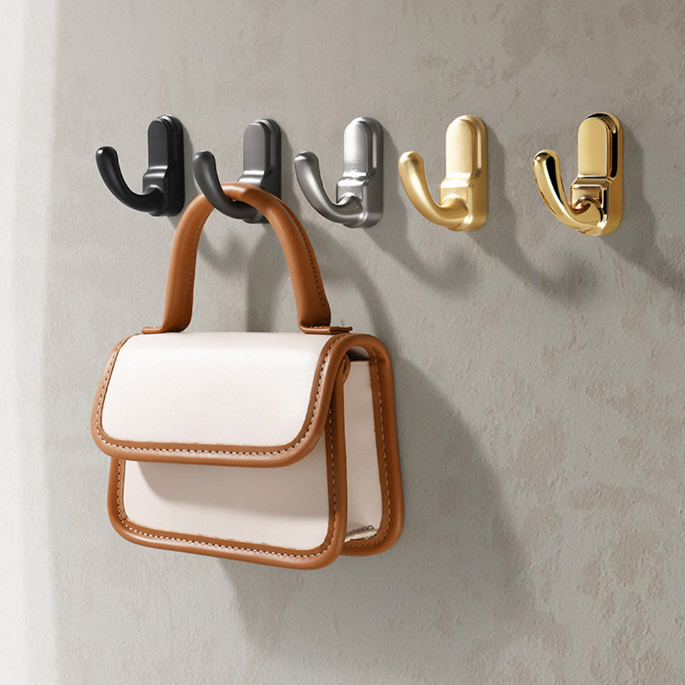 Heavy Duty Wall Mounted Robe & Coat Hooks for Bathroom & Hallway